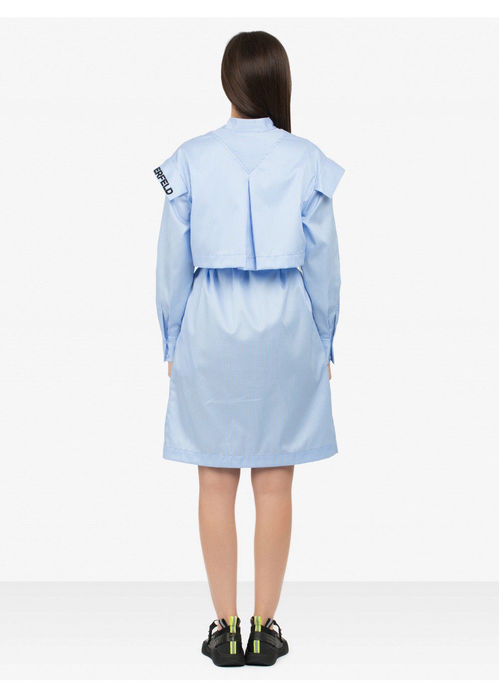Karl Lagerfeld Striped Shirt Dress