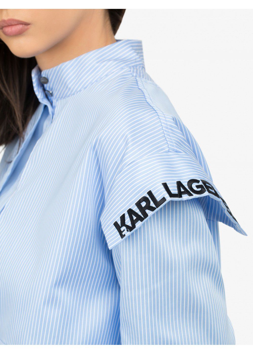 Karl Lagerfeld Striped Shirt Dress