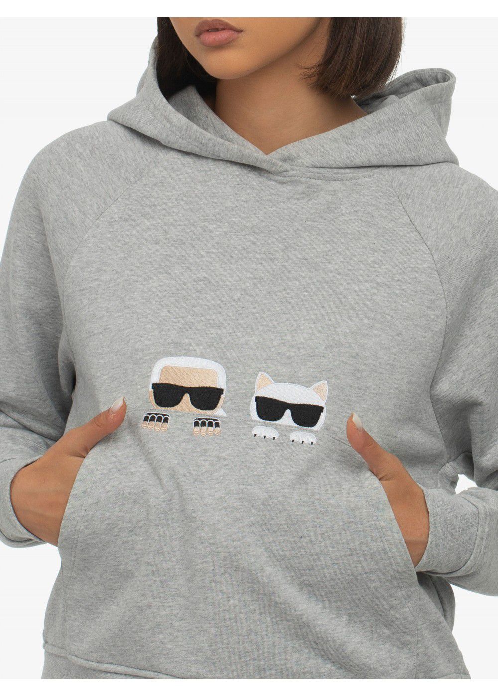Karl Lagerfeld Ikonik Artwork Hoodie
