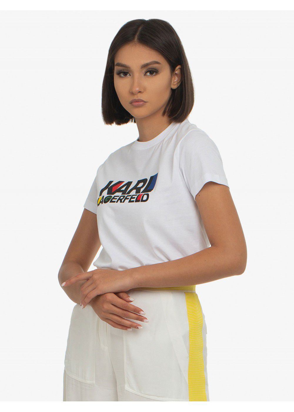 Karl Lagerfeld Ikonik T-Shirt in White
