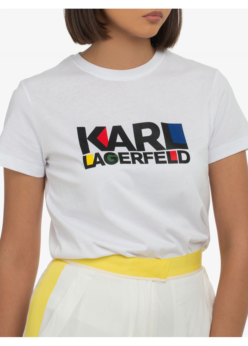Karl Lagerfeld Ikonik T-Shirt in White