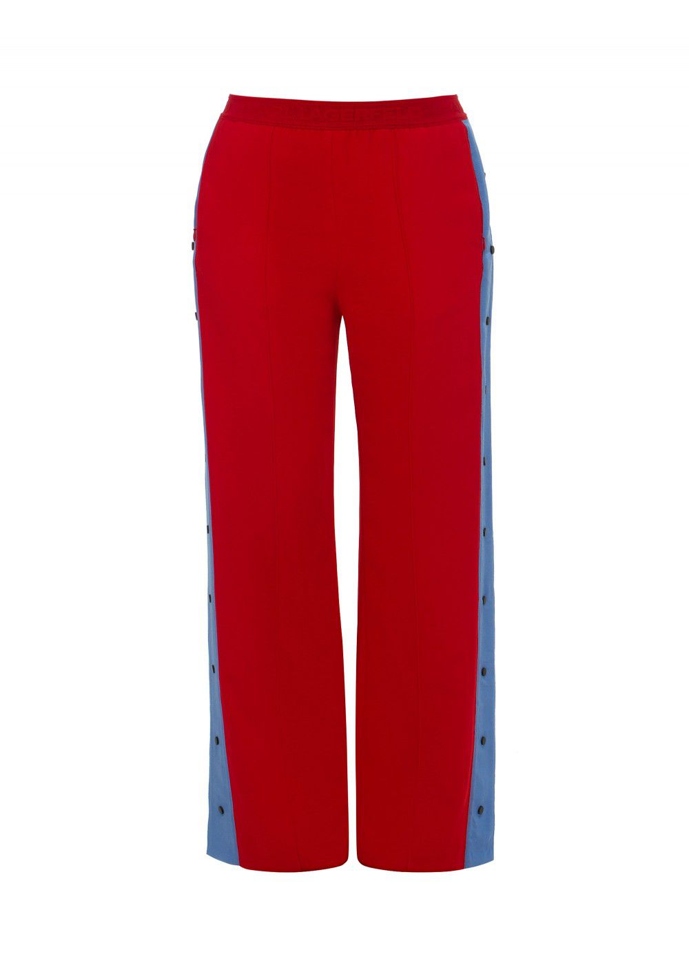 Karl Lagerfeld Wide-Leg Snap Pants
