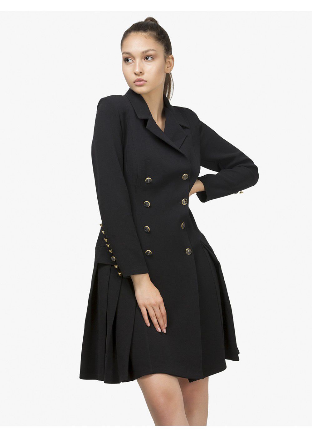 Maleone Dress Jacket Black Short
