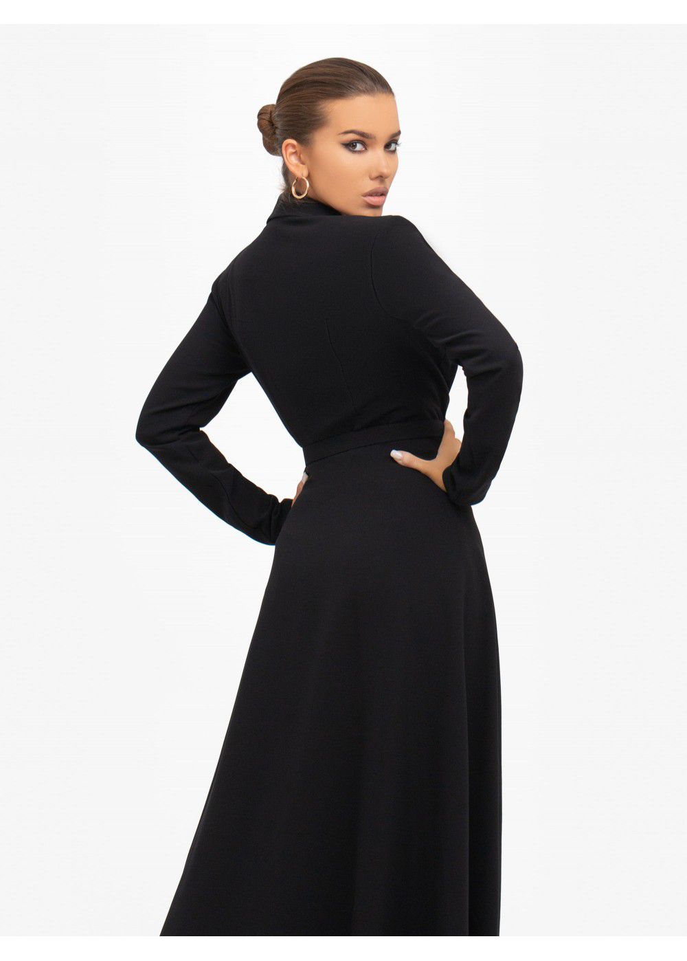 Maleone Long Black Jacket