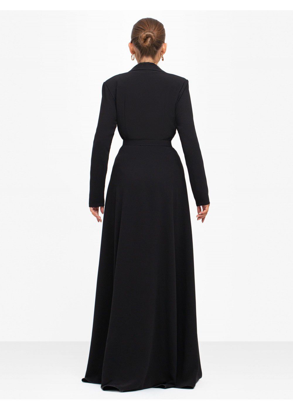 Maleone Long Black Jacket