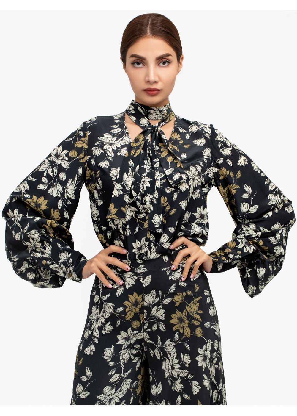 Maleone Floral Blouse