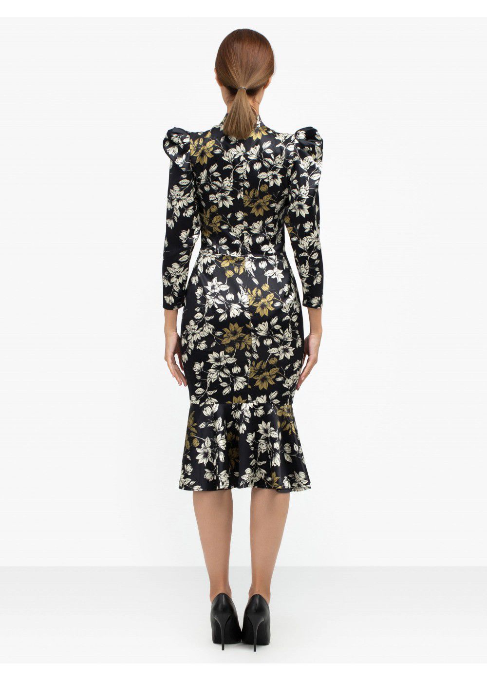 Maleone Floral Midi Dress