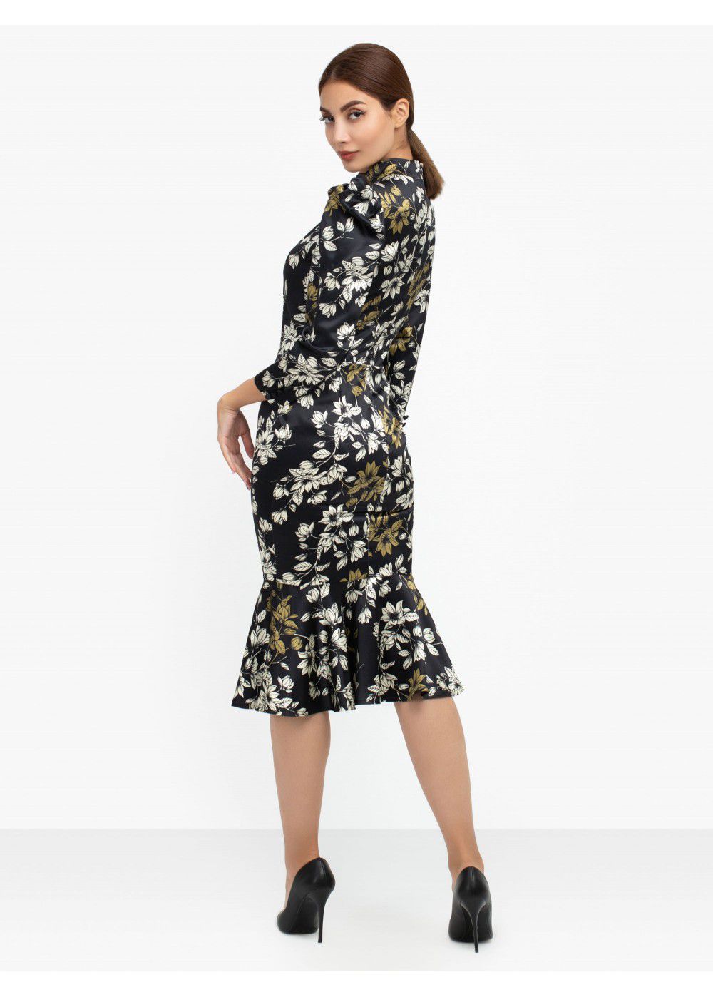 Maleone Floral Midi Dress