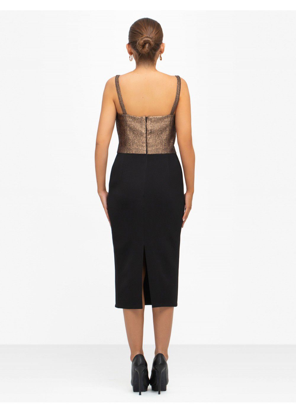 Maleone Corset Midi Dress