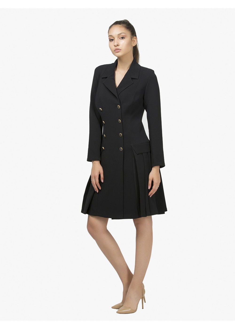 Maleone Dress Jacket Black Short