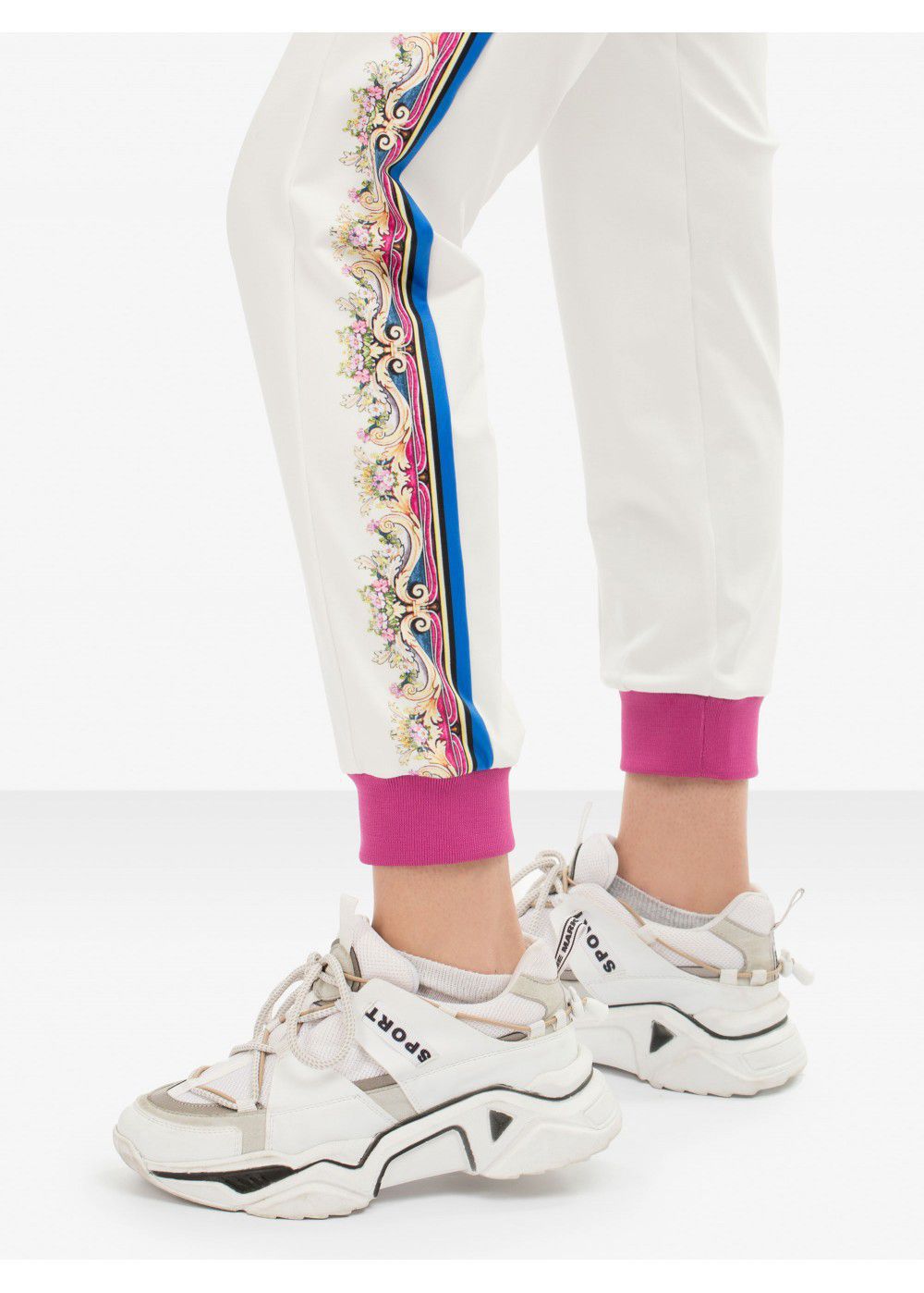Roberto Cavalli White Trousers