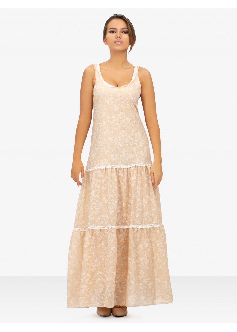 Masterpeace Beige Maxi Tunic