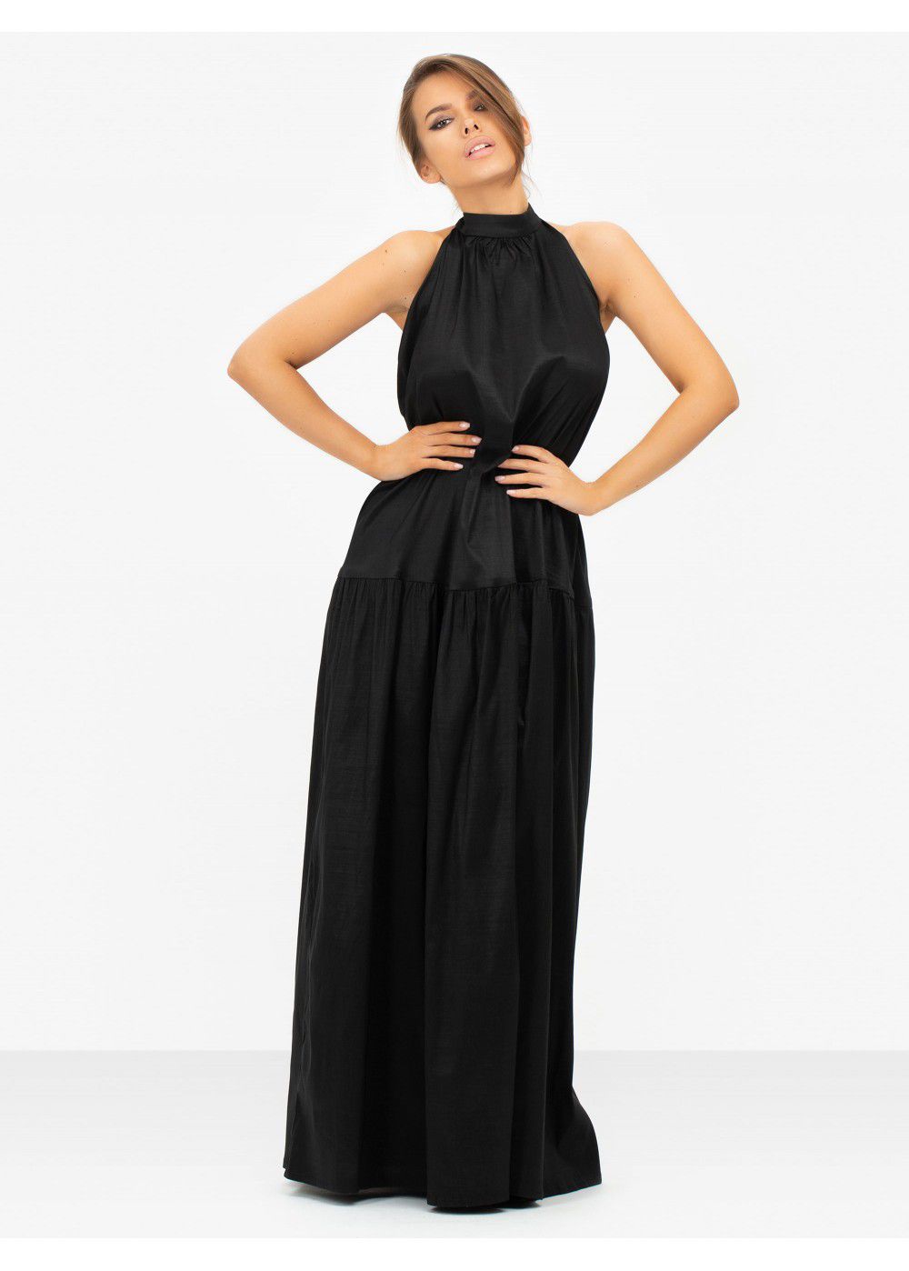 Masterpiece Black Maxi Tunic