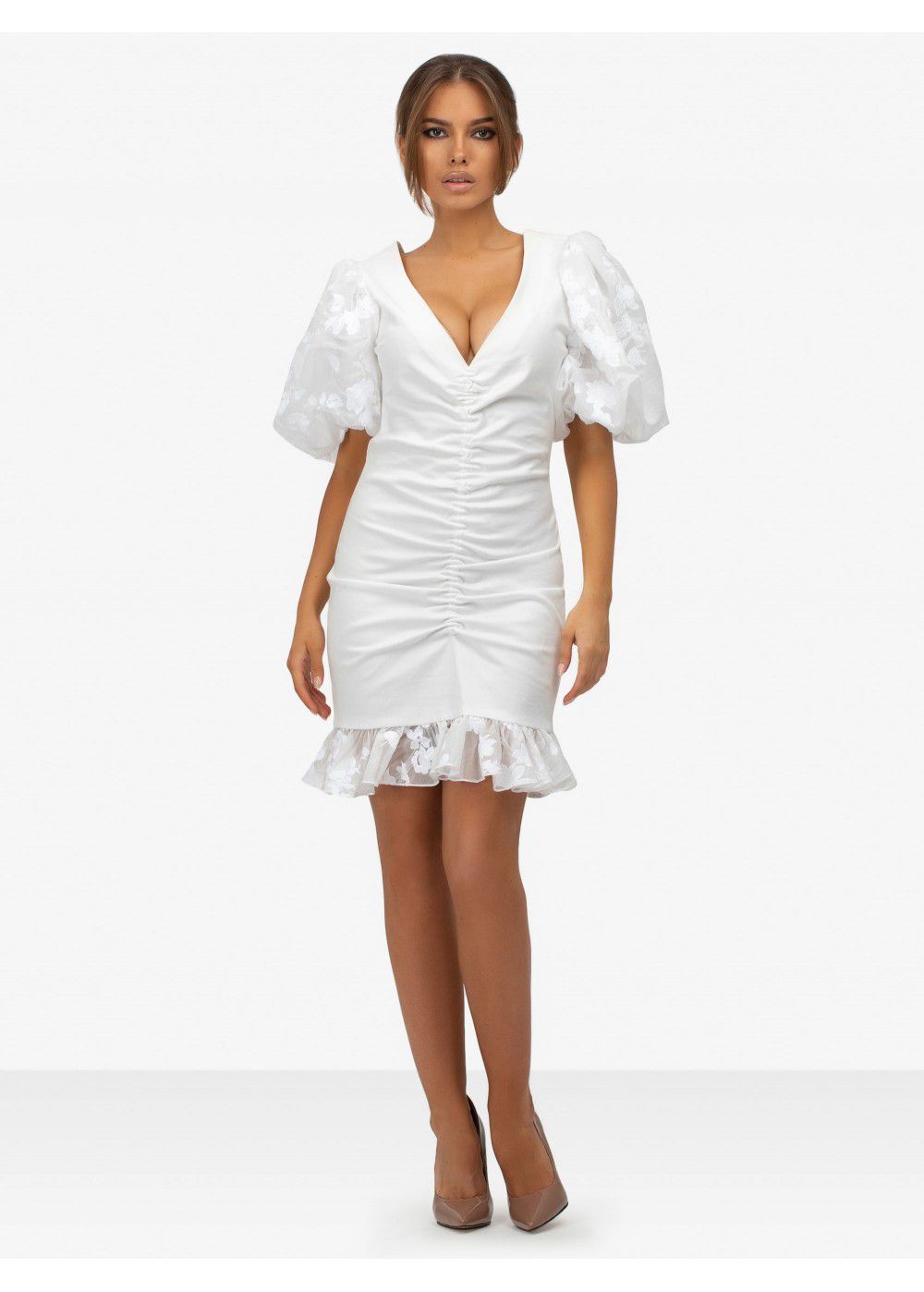 Masterpeace White Mini Dress