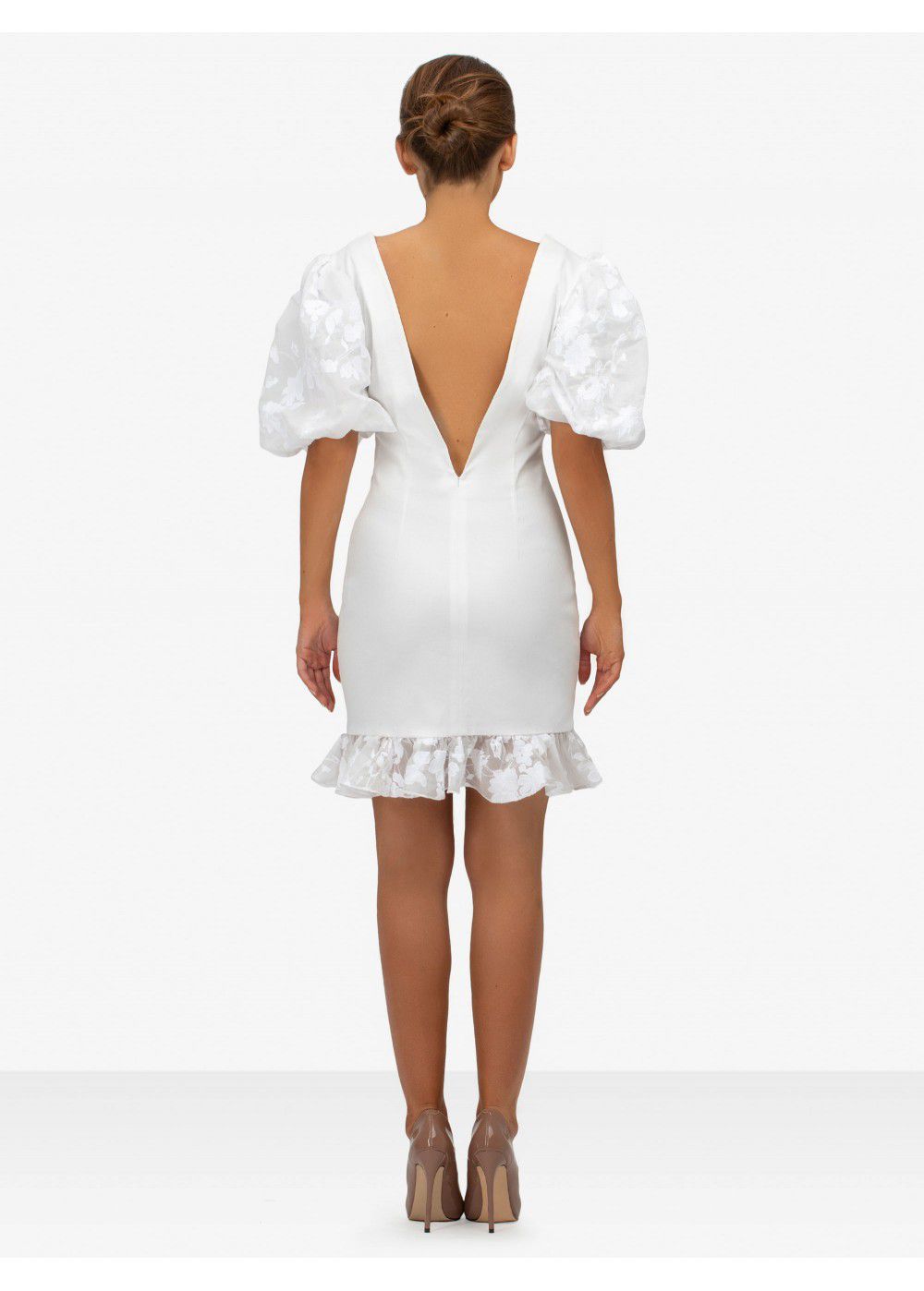 Masterpiece White Mini Dress
