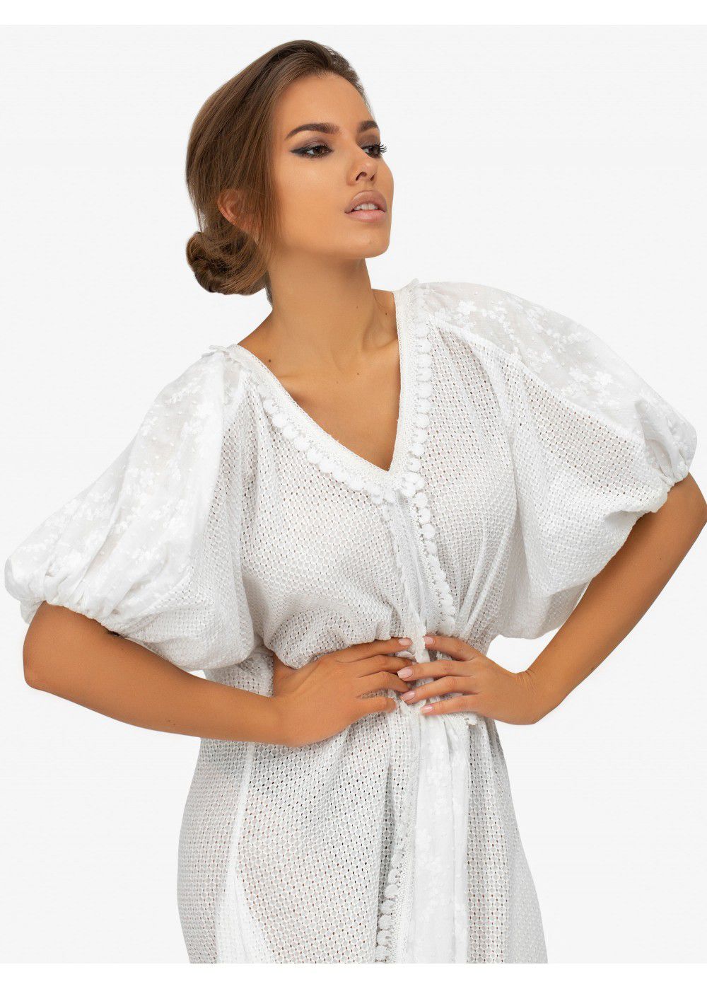 Masterpiece White Maxi Dress
