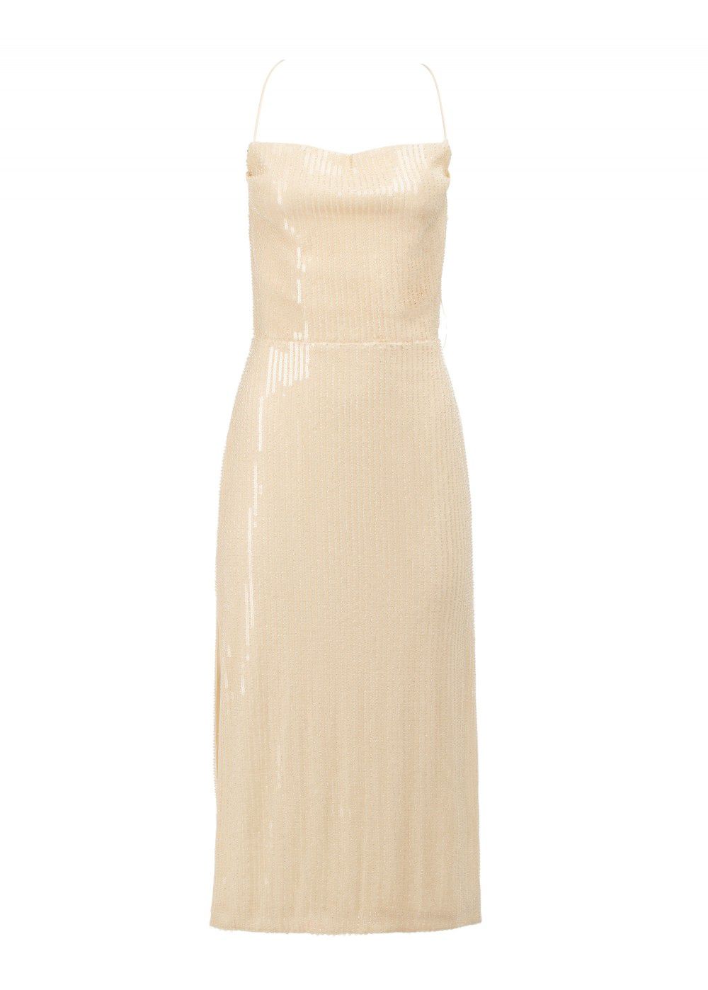 Misha Collection Champagne Devon Dress