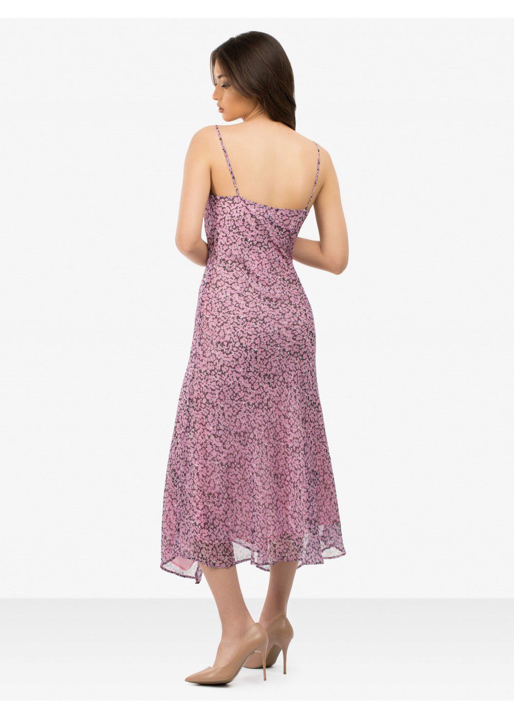 Misha Collection Lisa Floral Midi Dress