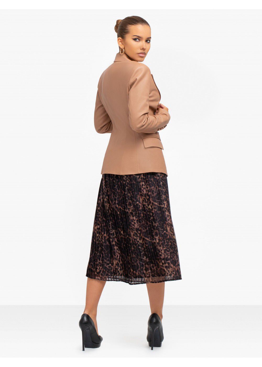 Misha Collection Lora Leather Blazer