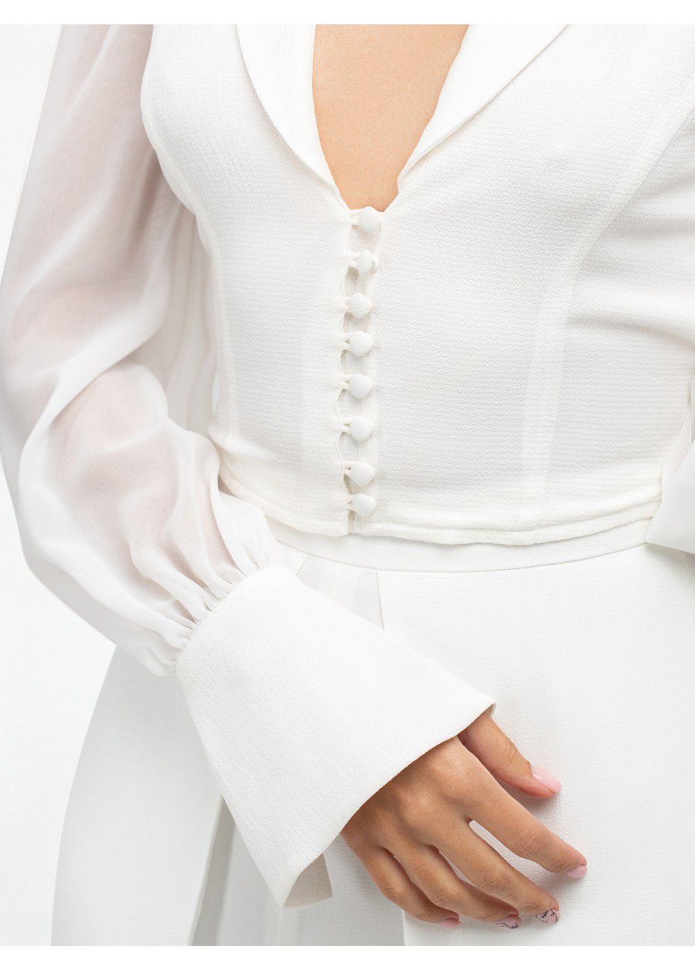 Misha Collection Julianna Tie Wrap Top