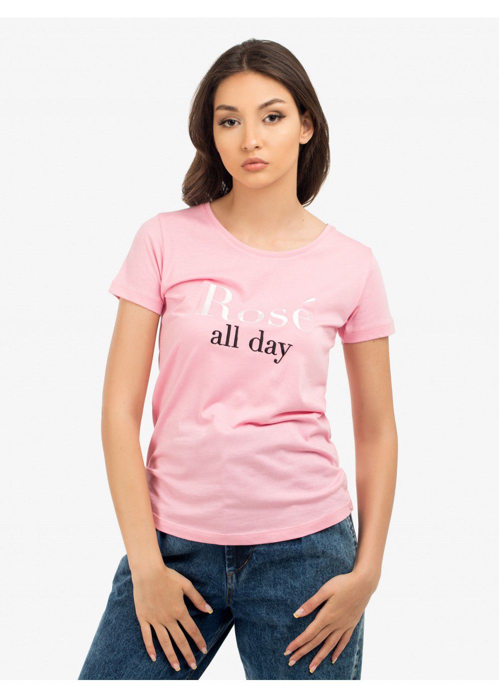 Quantum Courage Rose All Day T-Shirt