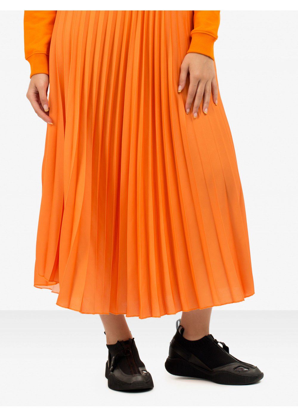 Quantum Courage Pleated Skirt