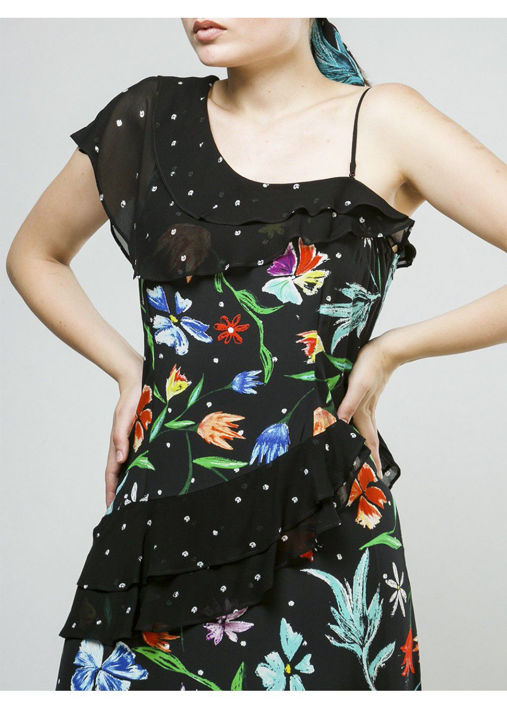 Rixo Clare Midi Dress