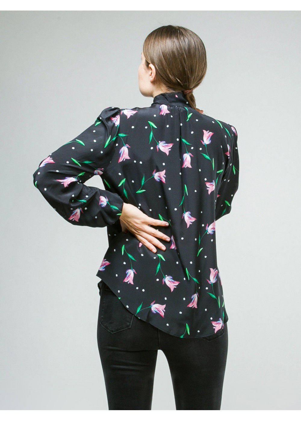 Rixo Moss-Purple Blouse