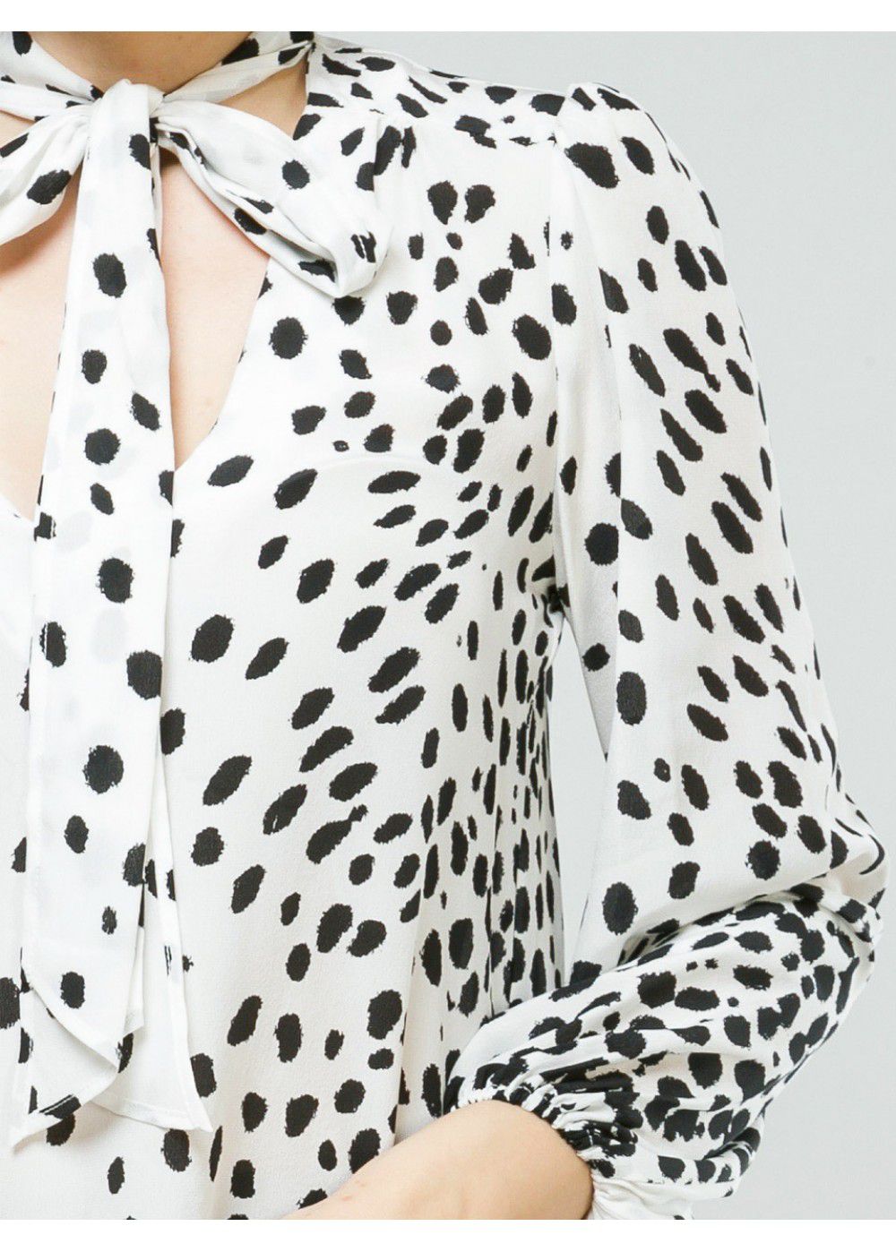 Rixo Moss-White Blouse