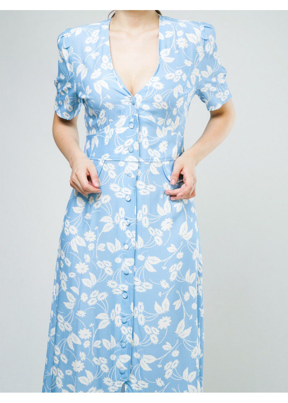 Rixo Jackson Midi Dress