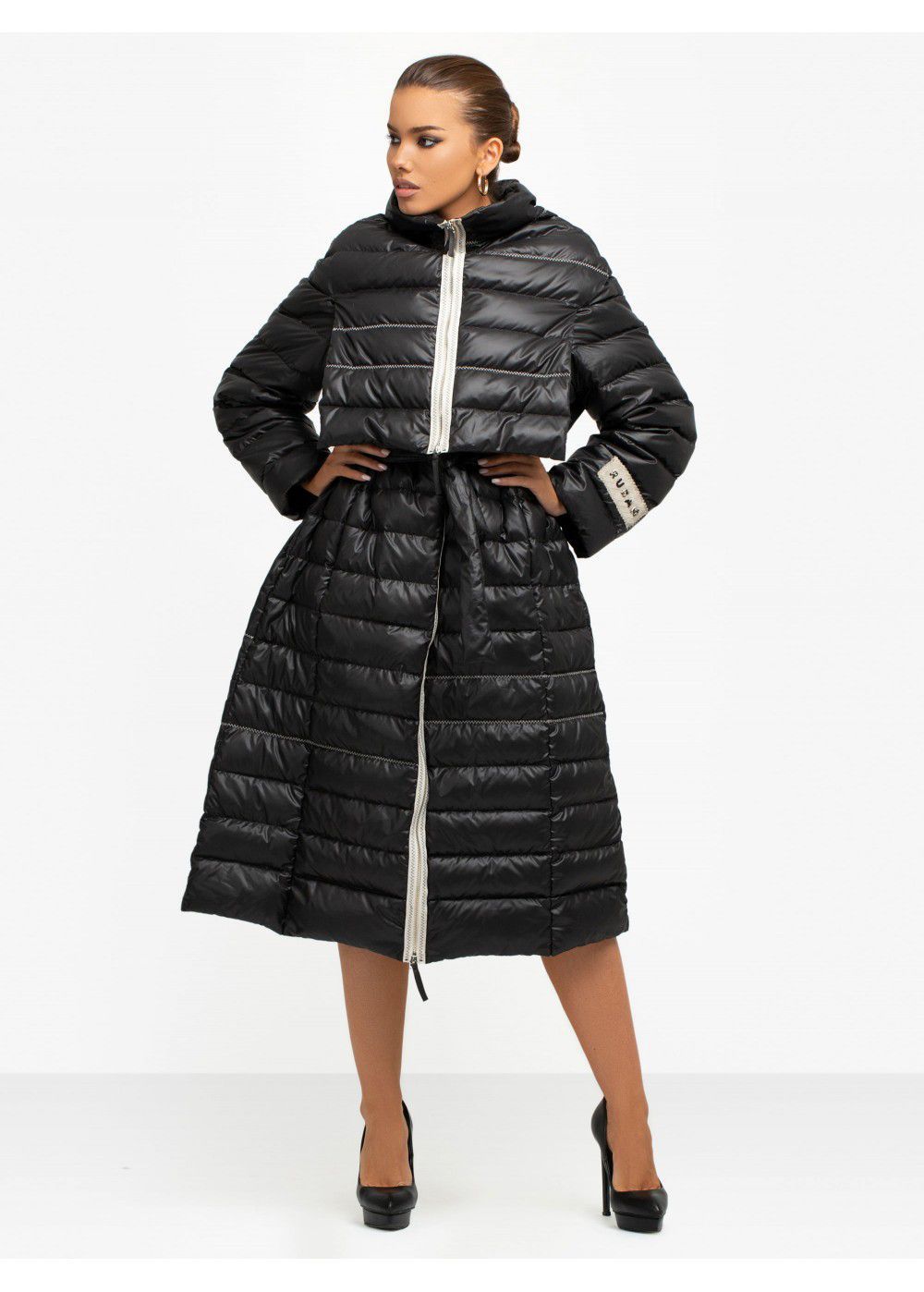 Ruban Midi Down Jacket