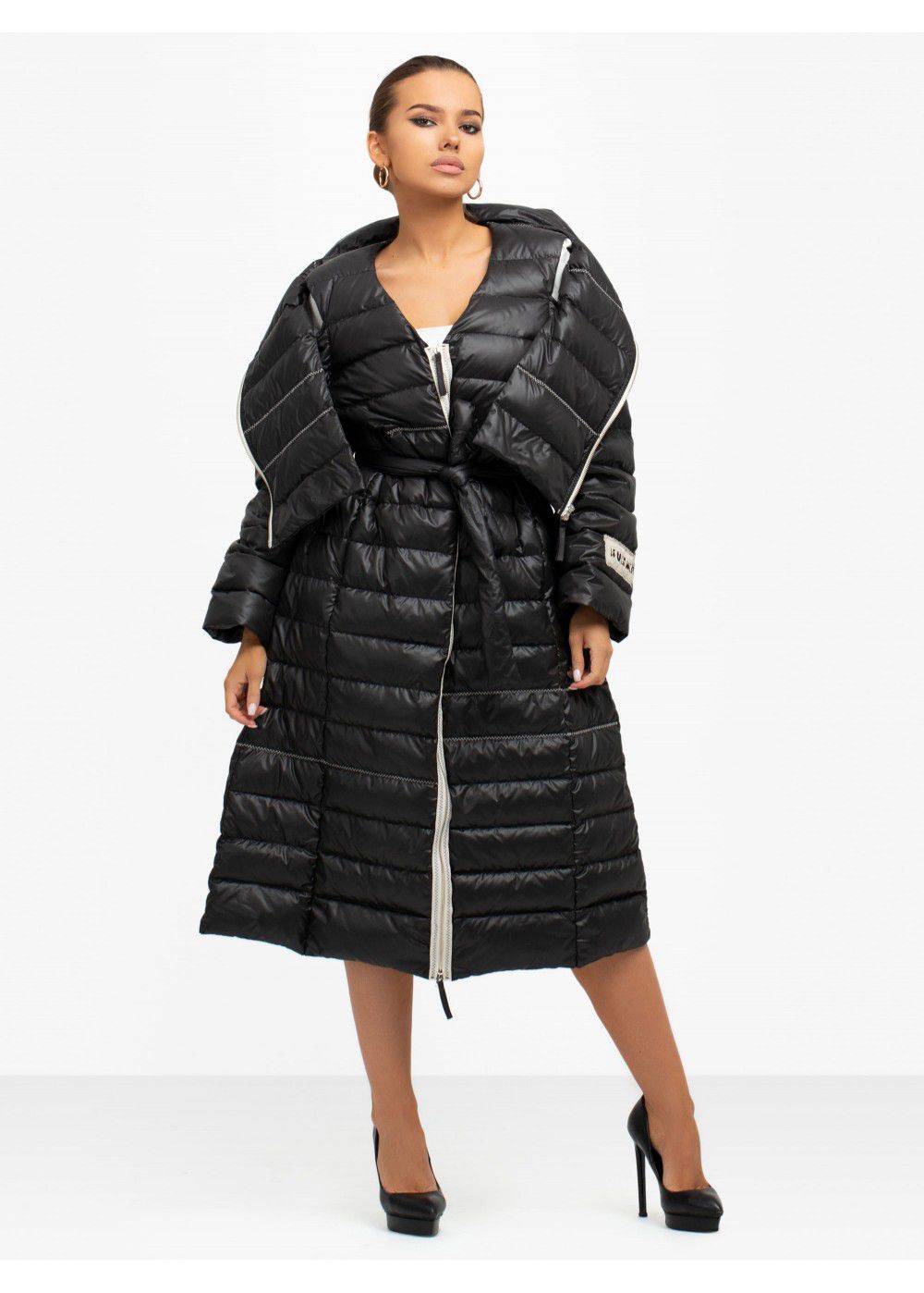 Ruban Midi Down Jacket