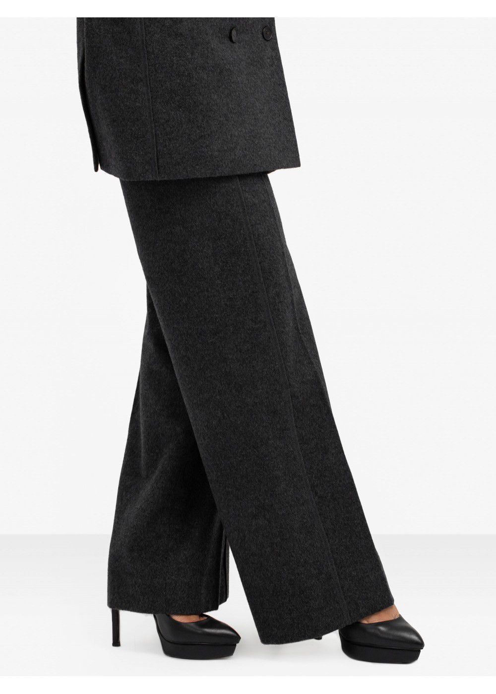 Ruban Wide Leg Trousers