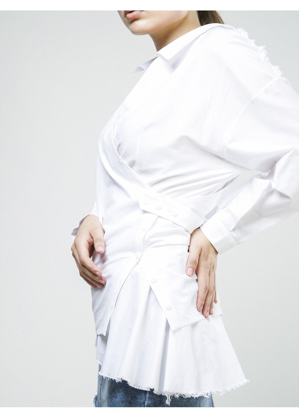 Ruban Wrap Shirt