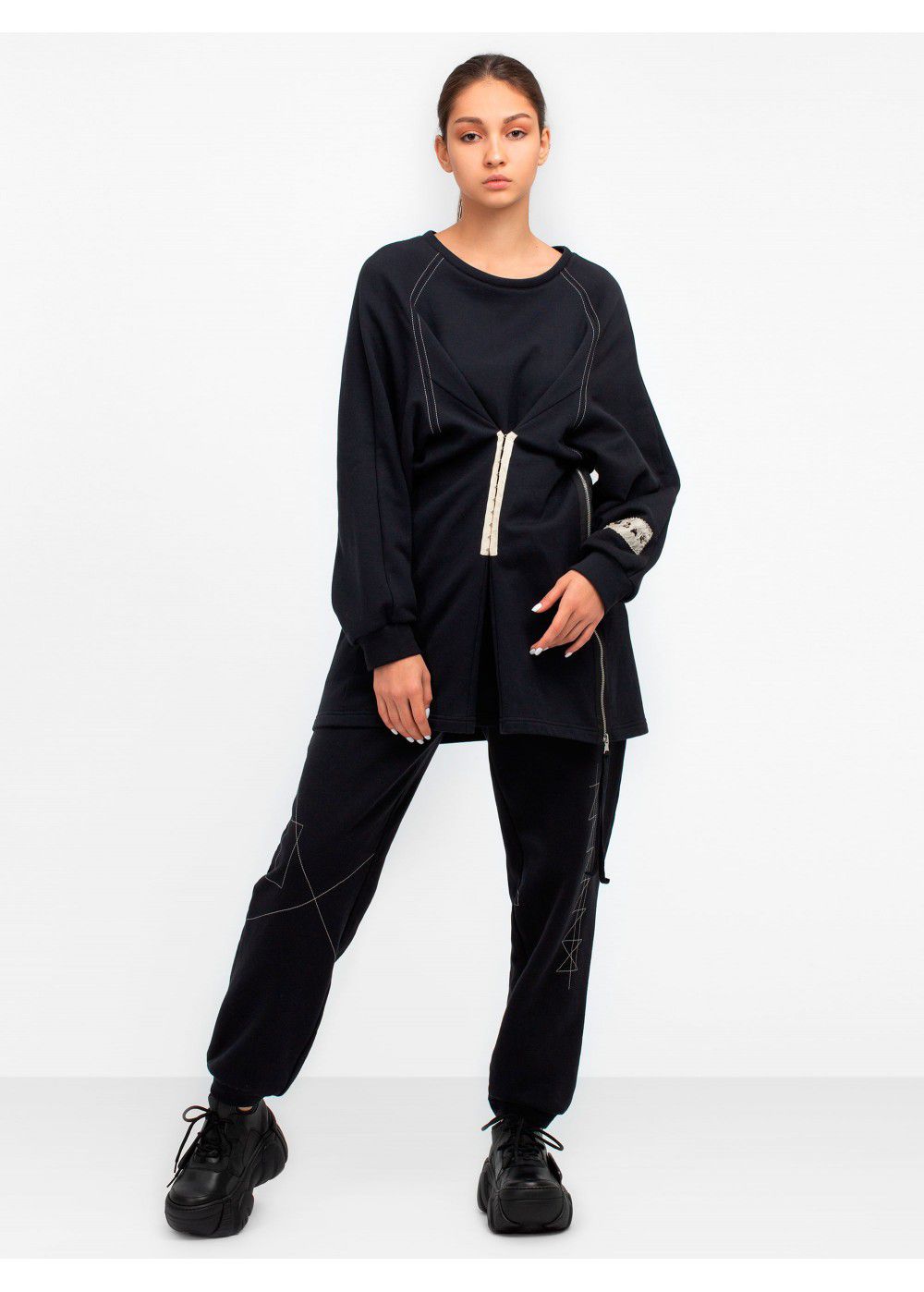Ruban Knitted Sweatshirt
