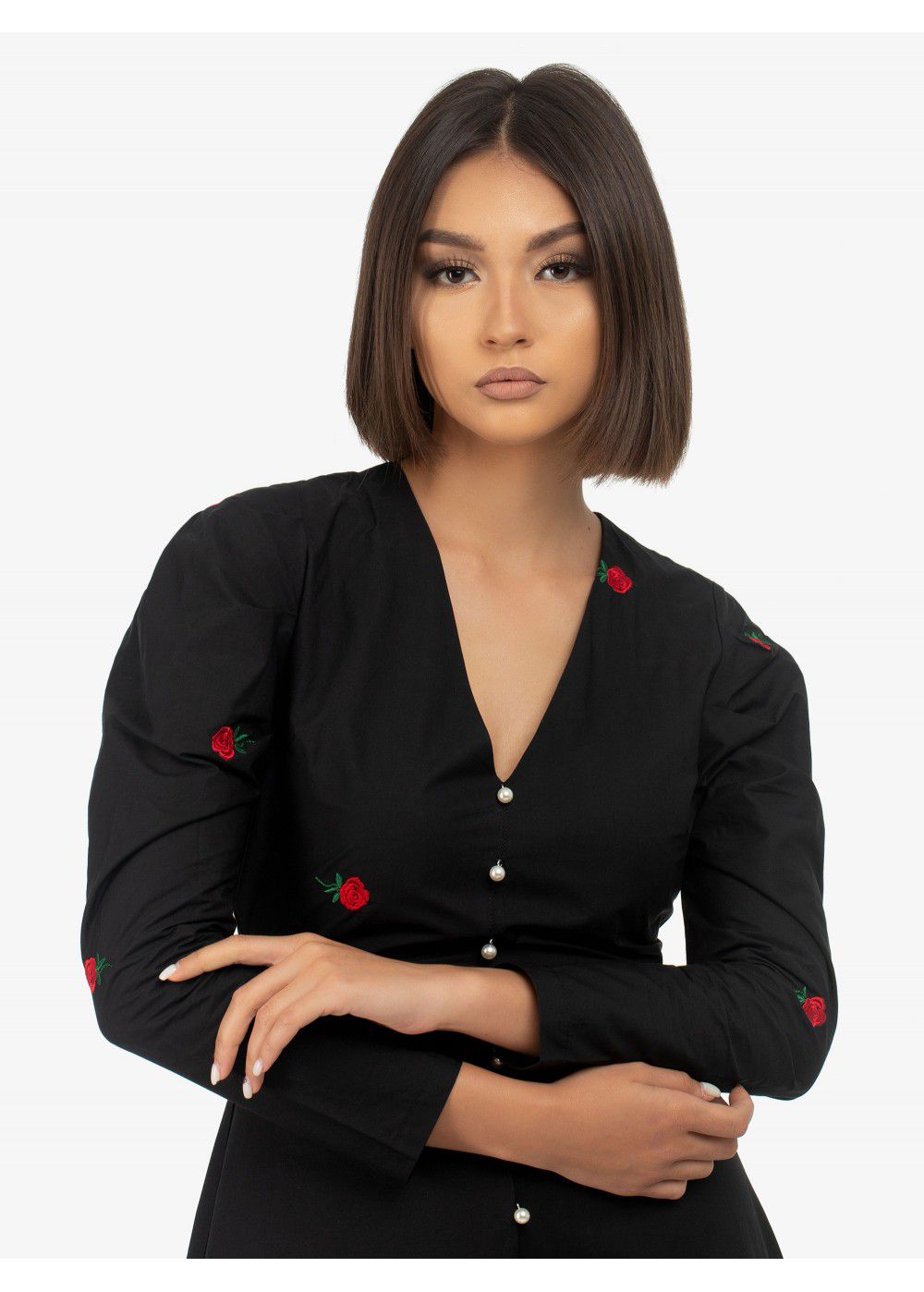 Sister Jane Black Midi Dress