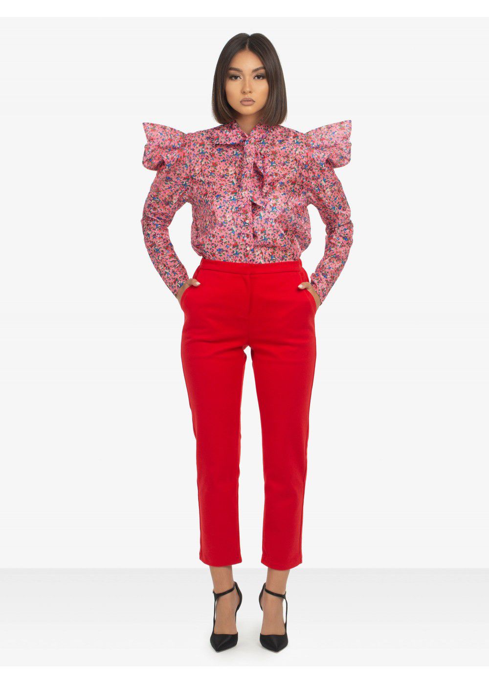 Sister Jane Red Trousers