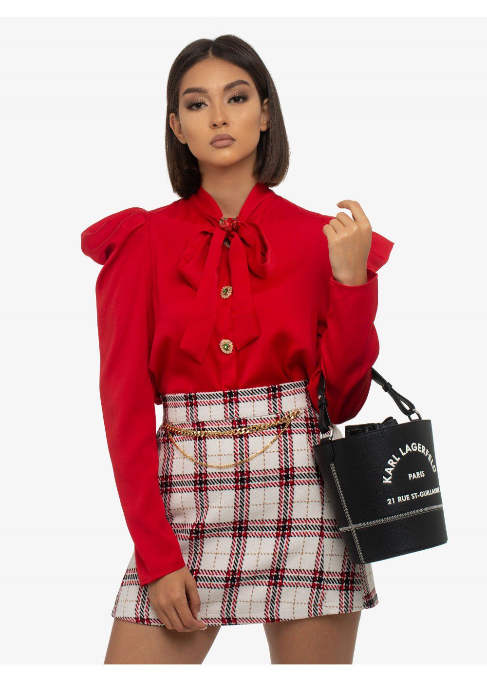 Sister Jane Red Blouse