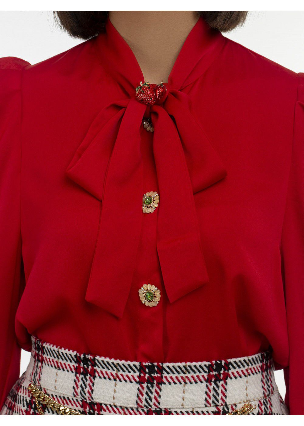 Sister Jane Red Blouse