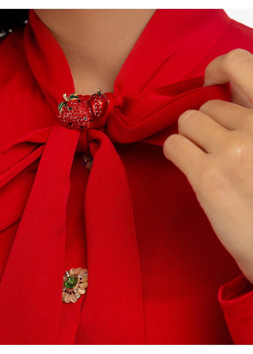 Sister Jane Red Blouse