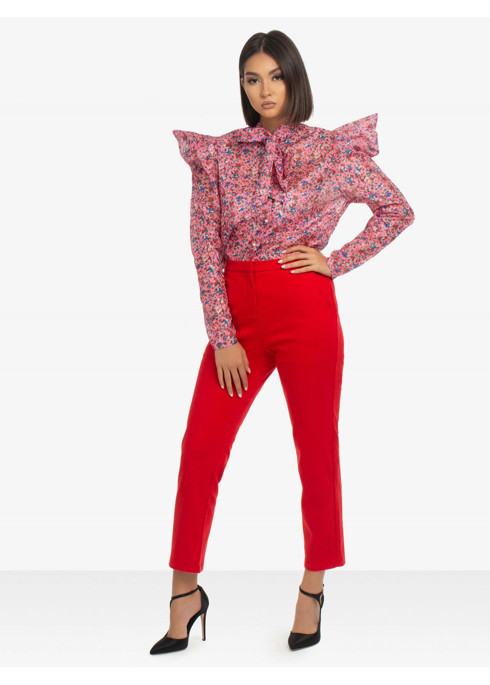 Sister Jane Red Trousers