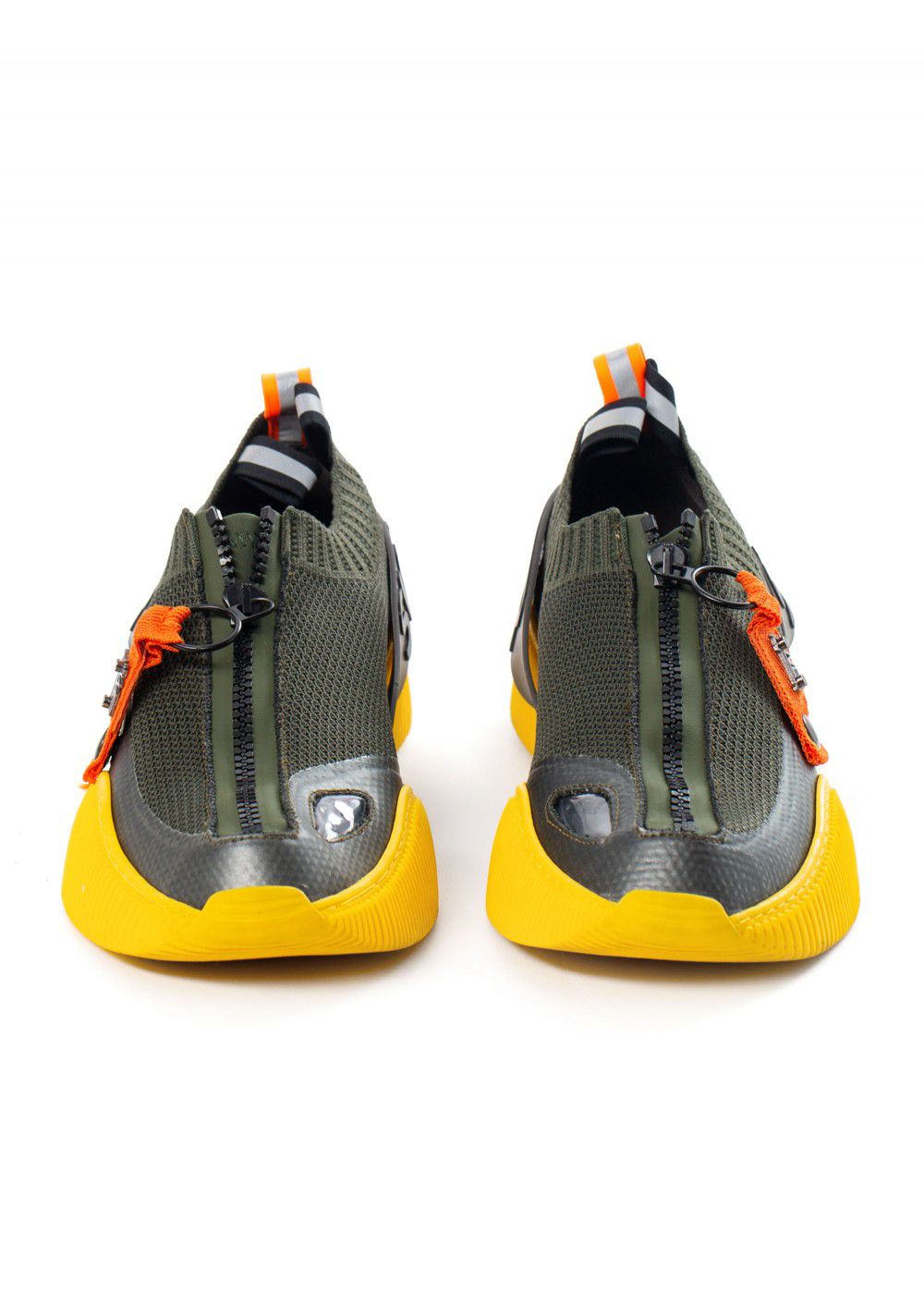 Swear London Crosby Knit Sneakers Black/Yellow