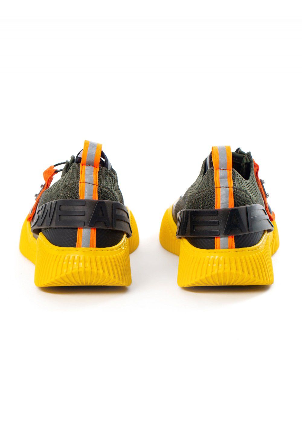 Swear London Crosby Knit Sneakers Black/Yellow
