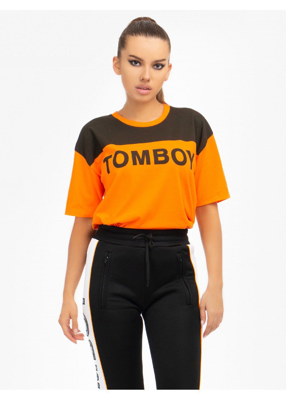 Tomboy T-Shirt in Neon Orange