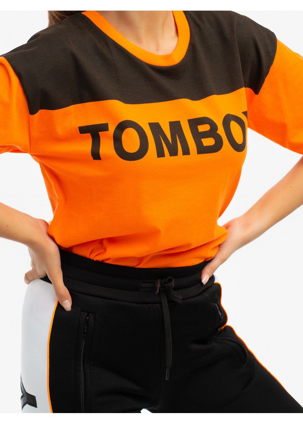 Tomboy T-Shirt in Neon Orange
