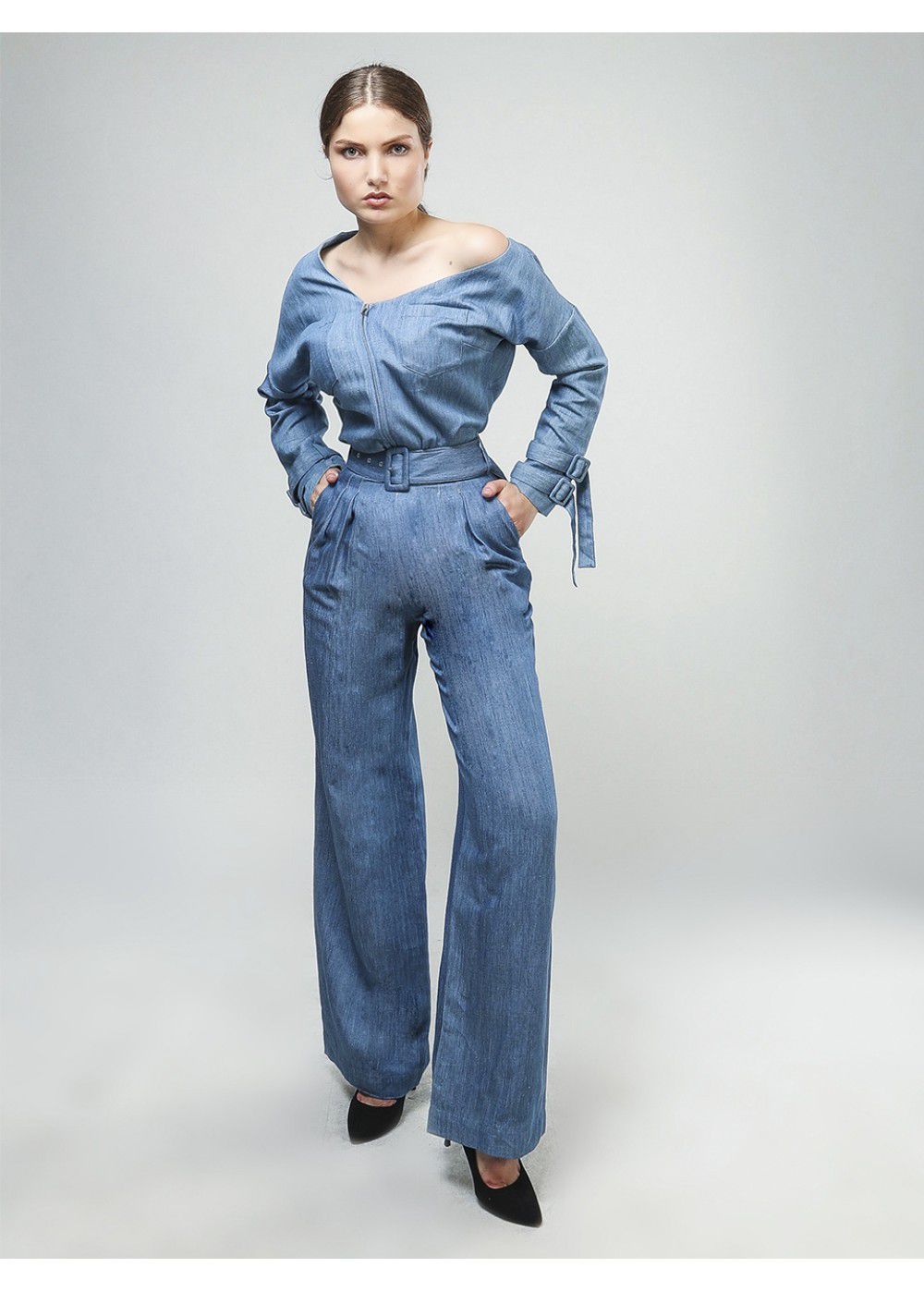 Vatanika High Weisted Denim Pants
