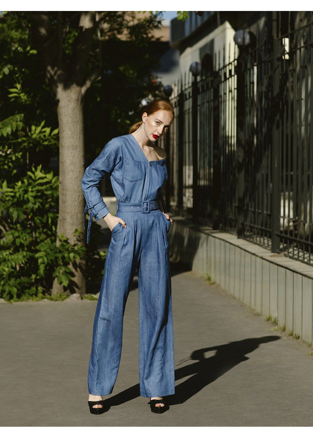 Vatanika High Weisted Denim Pants