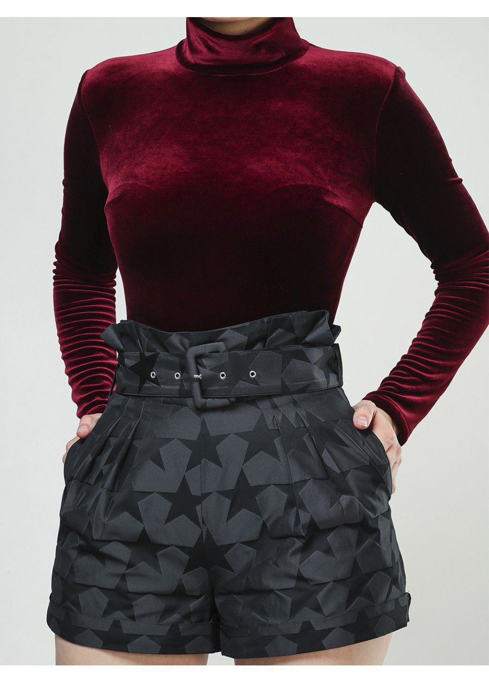 Vatanika Long Sleeve Body in Burgundy
