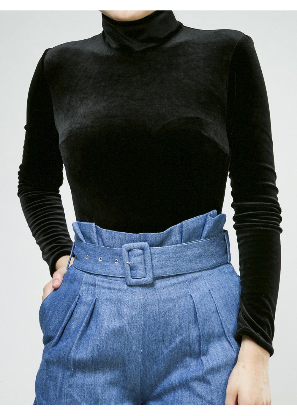 Vatanika Long Sleeve Body in Black