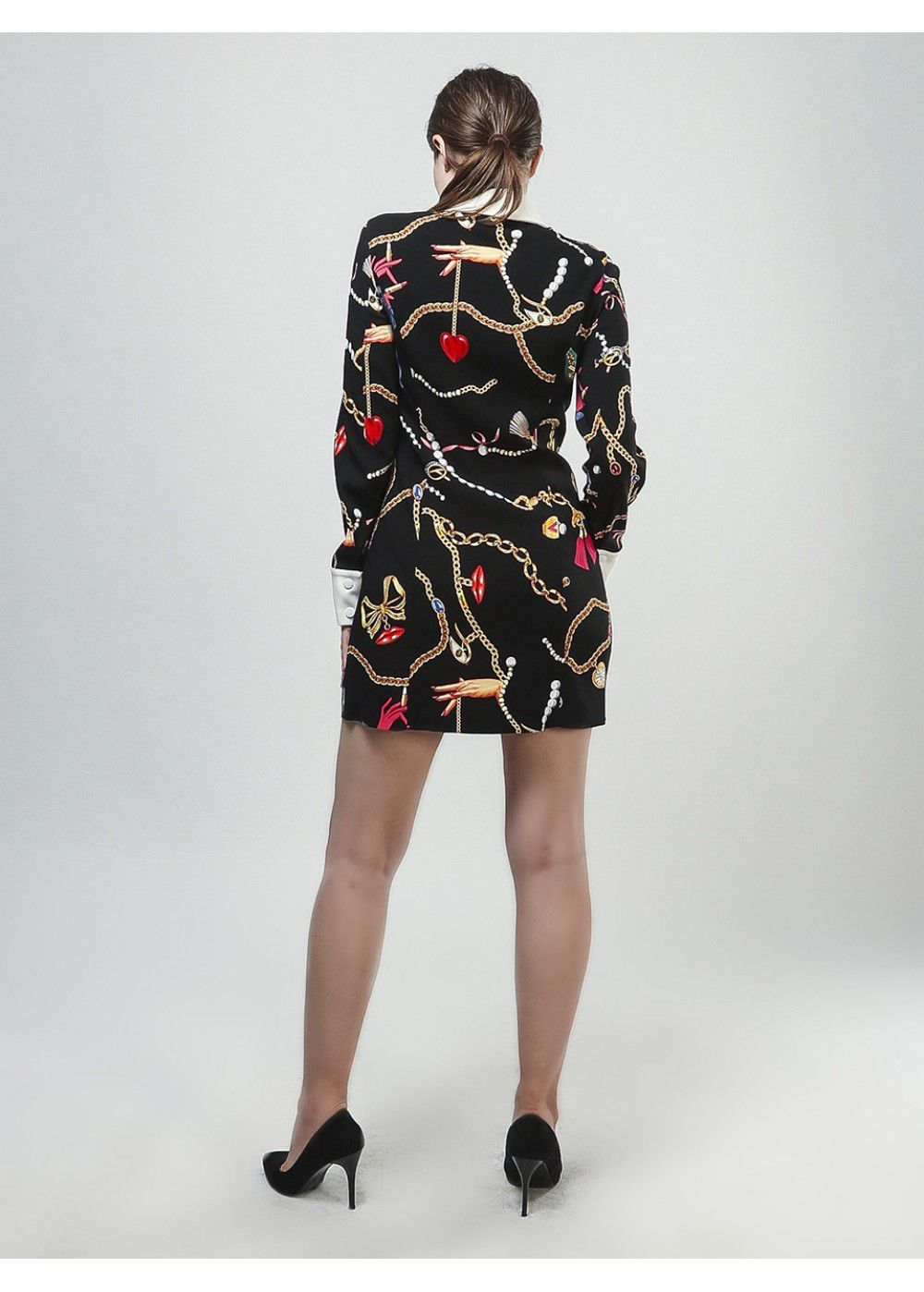Vivetta Patterned Shirt Dress 